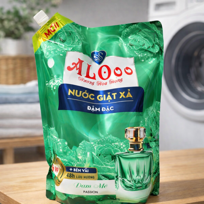 Nước giặt xả ALOO – Hương Hoa Hồng